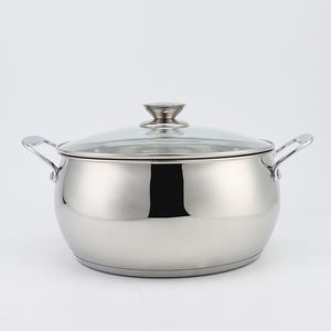 6 pezzi <span class=keywords><strong>Set</strong></span> di pentole da cucina in acciaio inox casseruola pentola - Product Image 2