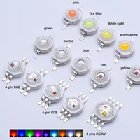 Diode LED infrarouge haute puissance à puce Epistar 8080, provenant directement de l'usine, 730nm 740nm 810nm 850nm, lumière de moniteur 1W 2W 3W, LED haute puissance