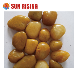 Vườn cảnh quan sỏi cao đánh bóng tự nhiên màu đỏ sông đá đánh bóng sông đá - Product Image 3