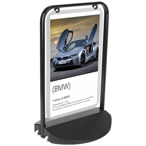 ポスタースタンド屋外防水ボード素材アルミフレーム舗装サイン広告用 - Product Image 5