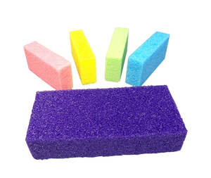 960 pièces/Carton en gros de haute qualité professionnel coloré carré <span class=keywords><strong>pied</strong></span> fichier soins des pieds <span class=keywords><strong>ponce</strong></span> Pad pour éponge jetable - Product Image 5