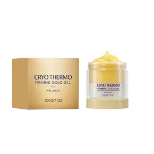 Gel Cryo Thermo Raffermissant Or 200g – Crème Sculptante Corps Nano Or pour Ventre, Cuisses, Bras – Lifting, Raffermissement et Hydratation de la Peau - Product Image 1