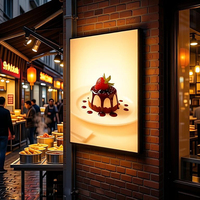 Boîte lumineuse murale textile LED rétroéclairée haut de gamme avec cadre en profilé aluminium, affichage publicitaire portable en tissu pop-up