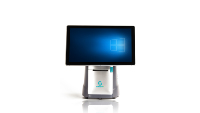 SUNSON-monitor de pantalla táctil dual, impresora térmica todo en uno, con caja registradora pos de 58/80mm