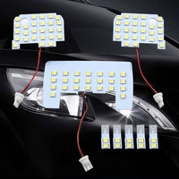 Accessoires d'éclairage automobile : Ampoule de phare LED blanc brillant, éclairage de lecture intérieur de voiture, panneaux lumineux pour Tank Wake