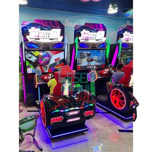 เกมแข่งรถยอดนิยม Polar Speed 2 พร้อมพวงมาลัยสั่นสะเทือน เครื่องหยอดเหรียญแลกของรางวัลสำหรับสวนสนุก - Product Image 3