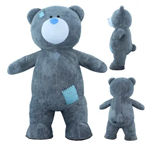 Saygo kostum maskot beruang Teddy raksasa tiup mewah 2M/2.6M/3M untuk Karnaval