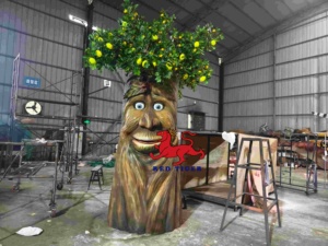 Citronnier animatronique parlant à vendre – Modèle d'arbre interactif parlant pour la décoration de parcs à thème et centres commerciaux - Product Image 5