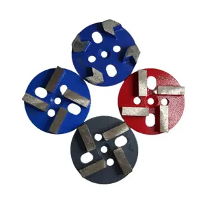 Rettificatrice per blocchi di macinazione per pavimenti con polimerizzazione epossidica all'ingrosso testa di molatura diamantata rettifica per calcestruzzo rettifica ad acqua per lamiera - Product Image 1