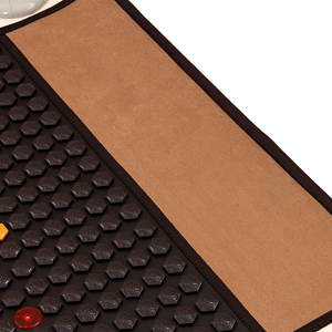 Jiwan Lejia - Tapete de Masaje Térmico Personalizado con Piedras de Turmalina para Terapia de Calor, Alivio del Dolor de Espalda y Desintoxicación Corporal Completa - Product Image 2