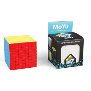 <span class=keywords><strong>Moyu</strong></span> MeiLong-cubo mágico, Cubo de velocidad de <span class=keywords><strong>5x5</strong></span>, juguete de rompecabezas sin pegatinas de 63mm - Product Image 6