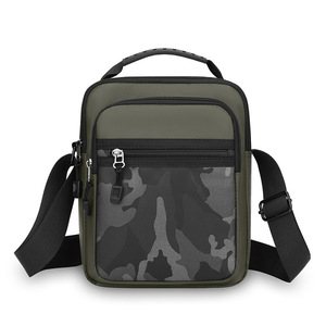 New Multifunctional Men's Camouflage <b>Sports</b> Outdoor Shoulder Crossbody <b>Bag</b> Trendy Large-Capacity Waterproof Design - Product Image 4