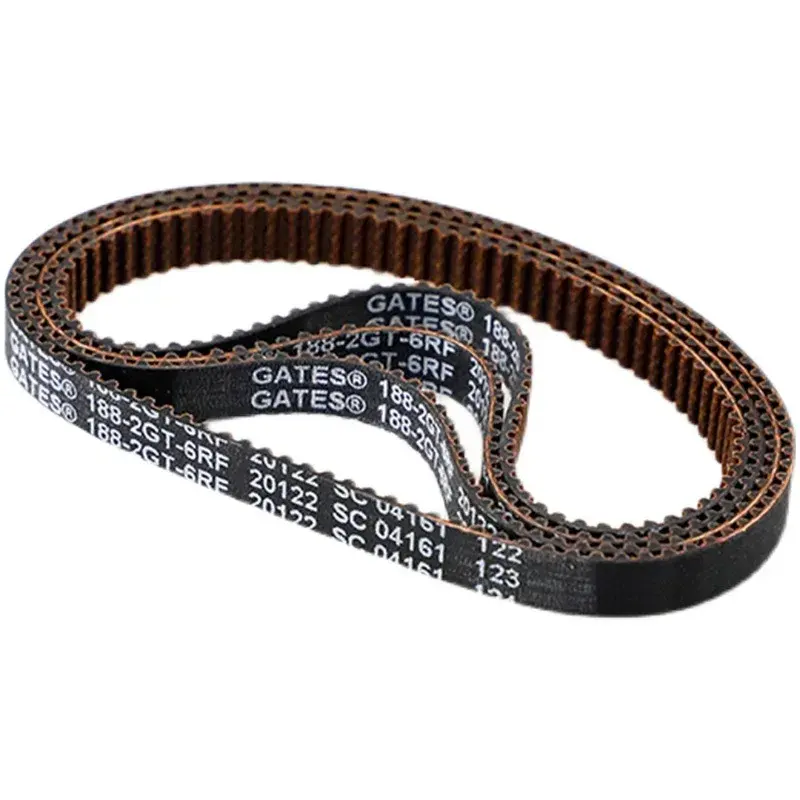 Poorten Gesloten Synchrone Riem 188-2 Gt-6rf Rubberen Riem GT2-188MM Distributieriem