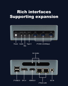 <span class=keywords><strong>Cyberpower</strong></span> PC Intel i7-1255U i5-1235U i3-1215U Ubuntu Mini PC Windows 11 Pro Double DDR5 RAM jusqu'à 64 Go - Product Image 5