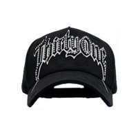 Casquette de baseball Sombrero G5 5 panneaux en velours Oxford – Unisexe, motif léopard dégradé vert, broderie strass personnalisée