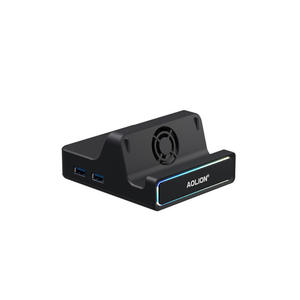 AOLION AL-NS2568 Supporto di Ricarica <span class=keywords><strong>con</strong></span> 2 Porte USB, Base di Proiezione Schermo, Dock di Raffreddamento, Hub di Espansione, Convertitore, Accessori per Giochi - Product Image 4