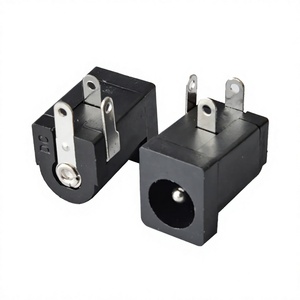 เต้ารับไฟฟ้ากระแสตรง 30V 5.5*2.1 รุ่น DC005 ทนความร้อนสูง พร้อมหน้าสัมผัสทองแดง วัสดุทองเหลือง 1P - Product Image 3