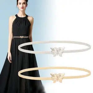 Clothing Fashion Belt Chain Woman、Metal Butterfly Gold Chain Belt Woman