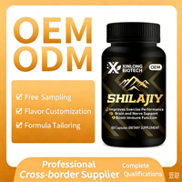 Kapsul Asam Fulvat Shilajit Suplemen Makanan 60 Kapsul Pendukung Energi
