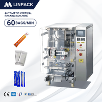 Machine d'emballage verticale automatique VFFS LINPACK pour sachets de poudre, avec assurance qualité