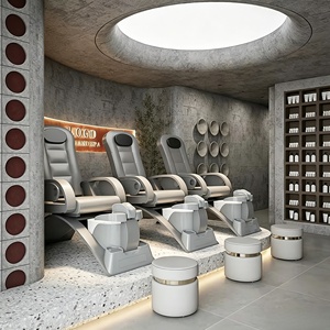 Muebles para Salón de Belleza y Spa, Diseño Interior Personalizado para Salón de Peluquería, Decoración y Renovación de Barbería - Product Image 6