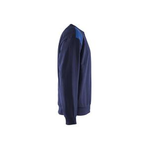 BLAKLADER - 358011588985S Sweatshirt Bleu marine/Bleu bleuet-EAN 7330509810392 WORK HOODIES - Product Image 3