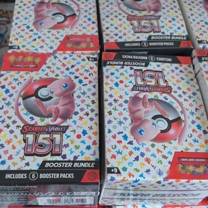 Pokemon TCG Scarlet & Violet 151 Booster Box Bundle Packs SV2a Jeu de cartes à collectionner Cartes à collectionner en gros - Product Image 1