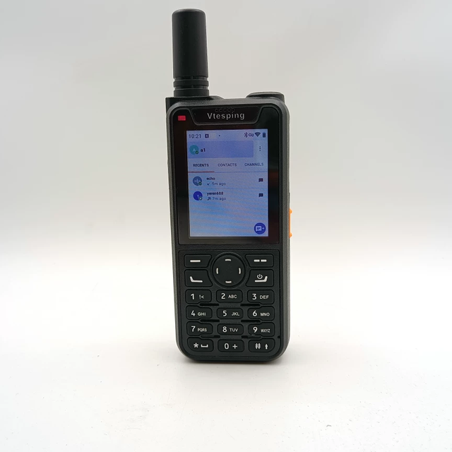 Zello Walkie Talkie Supports Global Network Bands, Usable in Any Country. Equipped with a 2.4-inch Screen and Google Core Apps.