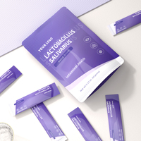 Sachets de poudre protéinée probiotique personnalisés - Santé intestinale et soutien diététique, mélanges sur mesure, 20 sachets individuels