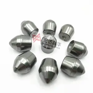 Cuộc Sống Lâu Dài WC + Cobalt Tungsten Carbide Nút Khai Thác Carbide Nút Mẹo Chèn Bê Tông Carbide Flattop Khai Thác Mỏ Nút Cho Đá