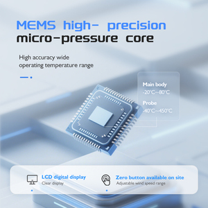 مستشعر سرعة الهواء LEFOO LFS73 بدقة 3% ومقاوم للانفجار حتى 200 درجة مئوية مع مخرج RS485/Modbus - Product Image 6