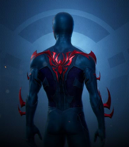 Costume Anime da uomo ragno 2099 autenticamente ricreato per giochi di ruolo di supereroi per eventi di Halloween festa di scena Dress-Up - Product Image 2