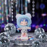 Nouvelle Sortie 100% Authentique 6 Pièces/Boîte DODO Nami Midnight Disco Series Figurine PVC Boîte Mystère Mignonne Décorative Porte-clés Suspendu