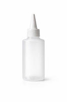 Bouteilles en plastique PET de qualité alimentaire anti-fuite 120 ml avec bouchon à vis, marquage à chaud, couleur personnalisée, OEM/ODM, pour aliments pour bébés, chocolat, salades et autres