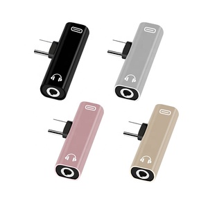 <span class=keywords><strong>L</strong></span> Shape Angle <span class=keywords><strong>USB</strong></span> Loại C Đến 3.5Mm Bộ Chuyển Đổi Tai Nghe 2in1 Âm Thanh/Sạc/Gọi/Âm Nhạc - Product Image 6
