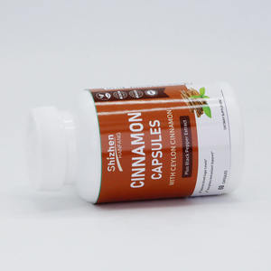 Cápsulas De Glicose Cardiovascular Metabólica Casca De Canela 10:1 Extrato De Água Cromo Folhas Ácido Aspártico Extrato De Pimenta Juba De Leão - Product Image 4