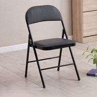 Chaise de bureau simple à structure métallique, multifonctionnelle, pliable, pour la formation et les loisirs, vente directe d'usine
