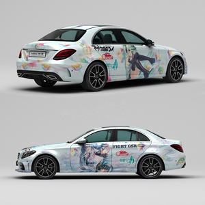 कस्टम ithsha jdm myu एनीमे ppf कार रैप विनाइल पूर्ण शरीर वाटरप्रूफ pvc ऑटो रैप विनाइल फिल्म सजावटी कार बॉडी - Product Image 5