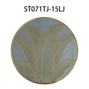 Manteles Individuales de PVC de Lujo Contemporáneo con Diseño de Mesa Hueca, Decoración para el Hogar - Product Image 5