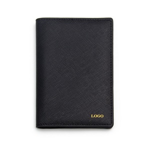 Cossni Custom logo Genuine Saffiano Leather <strong>Passport</strong> Holder Multi-slot Travel <strong>Passport</strong> <strong>Wallet</strong> for <strong>Family</strong> - Product Image 1