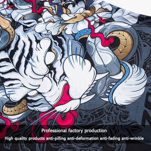 T-shirt da <span class=keywords><strong>uomo</strong></span> con stampa 3D stile cinese a compressione drago <span class=keywords><strong>abbigliamento</strong></span> Casual per feste t-shirt Fitness <span class=keywords><strong>taglie</strong></span> <span class=keywords><strong>forti</strong></span> - Product Image 4