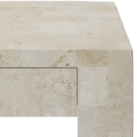 SH STONE Bureau de réception en marbre naturel personnalisé, mobilier design pour salon, bureau d'étude, bureau pliable contemporain