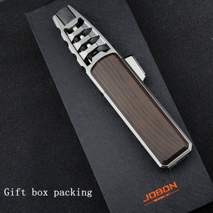 Chất Lượng Cao Kim Loại Màu Xanh Máy Bay Phản Lực Ngọn Lửa Ngọn Đuốc Nhẹ Hơn Refillable Hàn Súng Nhẹ Hơn Với Khóa An Toàn - Product Image 6