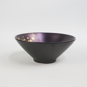 Thân Thiện Với Môi Tùy Chỉnh Matte Màu Đen Melamine Súp Noodle Ramen Mì Ống Bát Hiện Đại Nhật Bản Nhà Hàng Bền Bát - Product Image 3