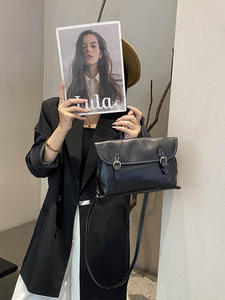 Bolso Bandolera Vintage 2025, de Alta Calidad, en Cuero Vacuno de Primera Capa, para Viajes Diarios, Versátil, de Cuero Genuino, Tamaño Mediano - Product Image 2