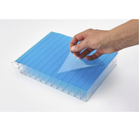Film de protection temporaire opaque en PE anti-rayures robuste personnalisé ZSC pour surface en verre, qualité alimentaire et médicale, imprimé UV