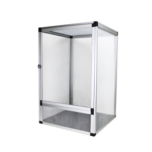 Hot Selling Eco-Friendly <b>for</b> Transparent Acrylic Reptile Terrarium <b>for</b> <b>Chameleons</b> and Butterflies <b>for</b> Home/Office/Shop Use - Product Image 4