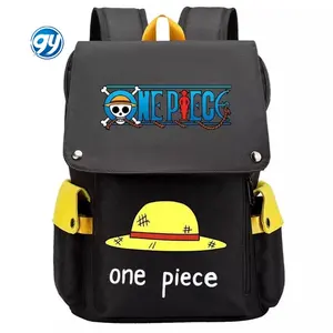 2024 GY one pieced action figure Luffy Cartoon bag Male Junior High Students Large Capacity Primary kids bags school