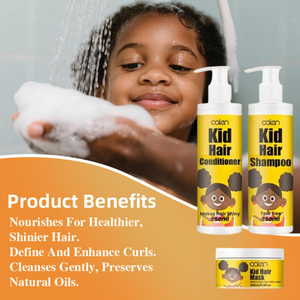 Après-shampoing Naturel Enfant Marque Blanche 250ml Démêlant Nourrissant pour Cheveux Bouclés Formule Douce Sans Larmes - Product Image 2