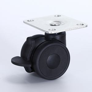 <span class=keywords><strong>Ruedas</strong></span> Dobles de 2 Pulgadas, <span class=keywords><strong>Ruedas</strong></span> Giratorias para Muebles, para Sillas de Oficina, Mesitas de Noche, Armarios de Almacenamiento, Estanterías Móviles - Product Image 4